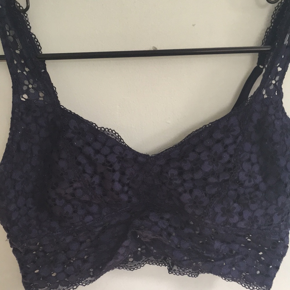 Blue aerie bralette